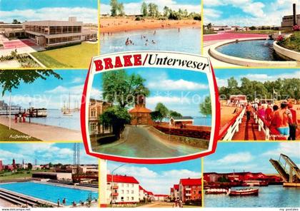 Brake Unterweser Hallenbad Strand Aussenkaje Strandbad Freibad Brake Nord Brueck