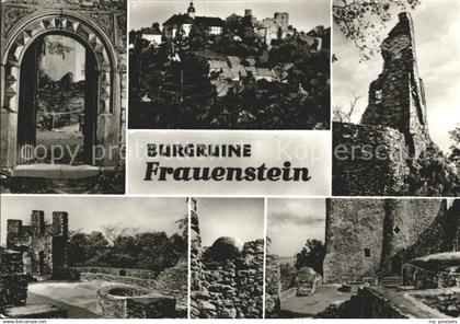 Frauenstein Brand-Erbisdorf Burgruine