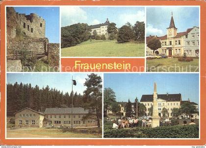 Frauenstein Brand-Erbisdorf Burgruine Schloss