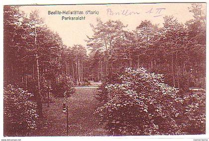 04662 Ak Beelitz Heilstätten (Mark) Parkansicht 1927