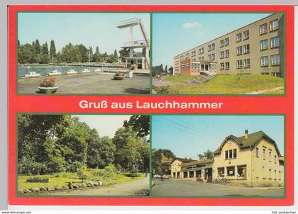 (103033) AK Lauchhammer, Mehrbildkarte 1987