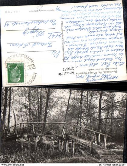 270837,Bestensee Elsenbrücke Brücke im Glunzbusch