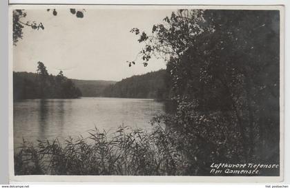 (65260) Foto AK Tiefensee (Werneuchen), Am Gamensee, 1932