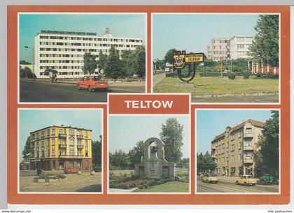 (99301) AK Teltow, Mehrbildkarte, 1988