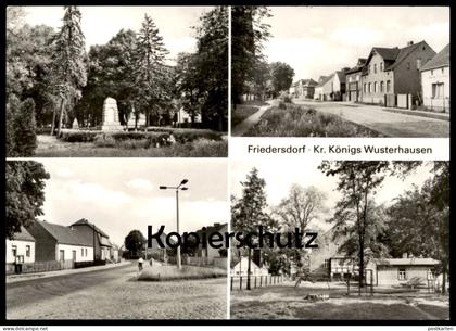 ÄLTERE POSTKARTE FRIEDERSDORF KREIS KÖNIGS WUSTERHAUSEN Heidesee Königswusterhausen KWH Ansichtskarte