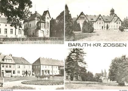 Baruth Mark Teilansichten Gaststaette Cafe Kirche