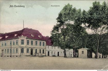 CPA Altlandsberg in der Mark, Marktplatz
