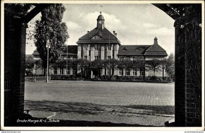 CPA Brieske Senftenberg Niederlausitz, Grube Marga, Schule