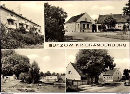 CPA Butzow Beetzseeheide in Brandenburg, Ortsansichten