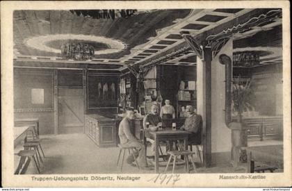 CPA Dallgow Döberitz, Truppenübungsplatz, Mannschaftskantine, Neulager