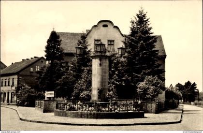 CPA Großräschen in der Niederlausitz, Bergmannsbrunnen