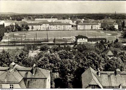 CPA Hoherlehme Wildau in Brandenburg, Sportplatz, Ortsübersicht