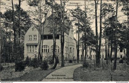 CPA Kleinmachnow in Brandenburg, Seemannserholungsheim, Villenkolonie bei Berlin Zehlendorf