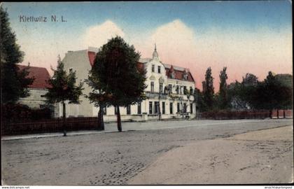 CPA Klettwitz Schipkau in der Niederlausitz, Straßenpartie