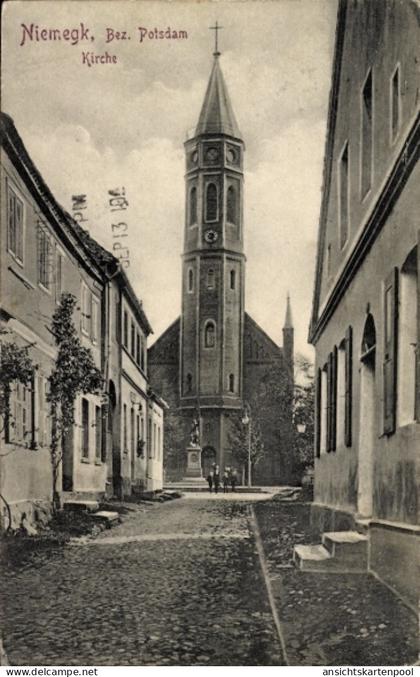 CPA Niemegk im Kreis Belzig in Brandenburg, Kirche