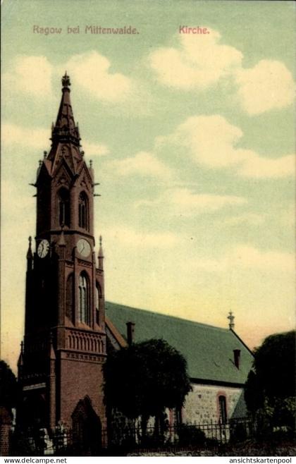 CPA Ragow Mittenwalde in der Mark, Kirche