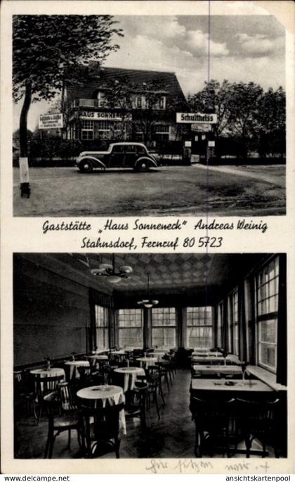 CPA Stahnsdorf in Brandenburg, Gaststätte Haus Sonneneck, Inh. Andreas Weinig