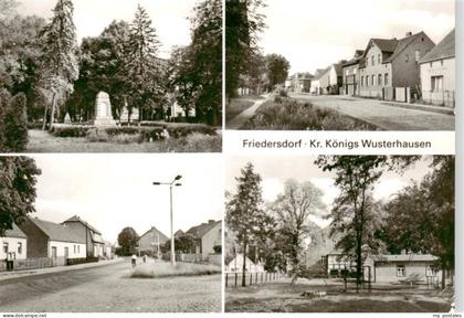 Friedersdorf Koenigs-Wusterhausen Gedenkstaette Strassenpartien