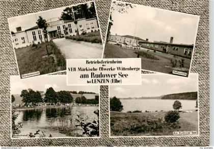 Lenzen Elbe Betriebsferieheim VEB Maerkische oelwerke Wittenberge Vorderansicht