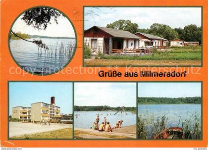 Milmersdorf Uckermark Gr Koelpinsee OT Petersdorf Bungalow Clara Zetkin Oberschu