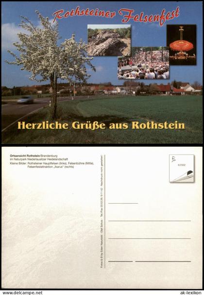 Rothstein-Uebigau-Wahrenbrück Mehrbild: Rothsteiner Felsenfest 2002
