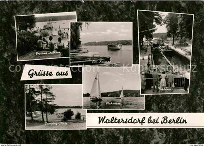 Woltersdorf  Erkner Brandenburg Schleuse Freibad Camping Falkensee