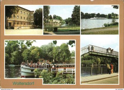 Woltersdorf Erkner Kalksee u.Schleusenbruecke