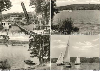 Woltersdorf Erkner Schleuse See Segelpartie