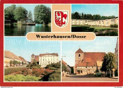 Wusterhausen Dosse 750 Jahre Anglerheim Ferienheim des Zahnradwerkes Pritzwalk M