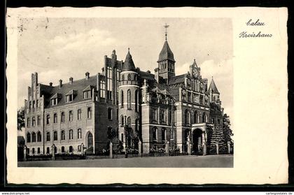 AK Calau, Kreishaus in der Aussenansicht