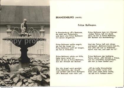 Brandenburg Havel Brunnen