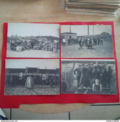 CARTE PHOTO BRANDEBOURG LOT DE 4