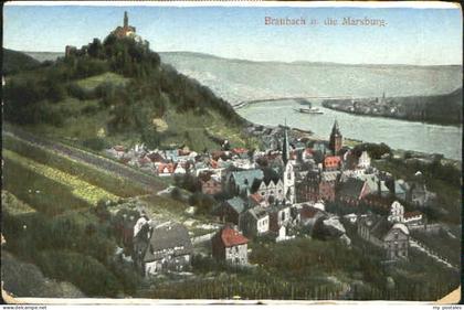 70090586 Braubach Rhein Braubach Burg ungelaufen ca. 1920 Braubach
