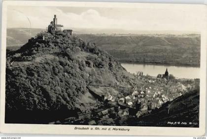 Braubach Rhein Braubach Marksburg