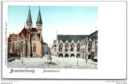 Allemagne - BASSE SAXE - BRAUNSCHWEIG - altstadtmarkt.