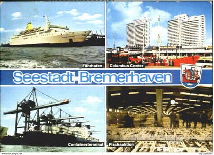 70118671 Bremerhaven Bremerhaven Hafen Fischauktion Center x 1984 Bremerhaven