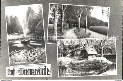 Bremervoerde Birkenweg Buergerpark Entenhaeuschen