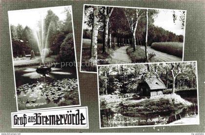 Bremervoerde Buergerpark Entenhaeuschen Birkenweg