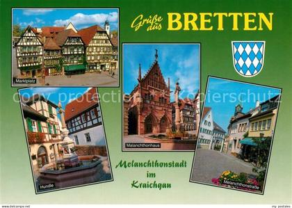 Bretten Baden Malanchthonhaus Hundle Marktplatz