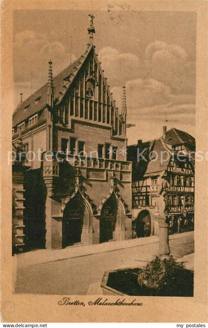 Bretten Baden Melanchthonhaus Historisches Gebaeude
