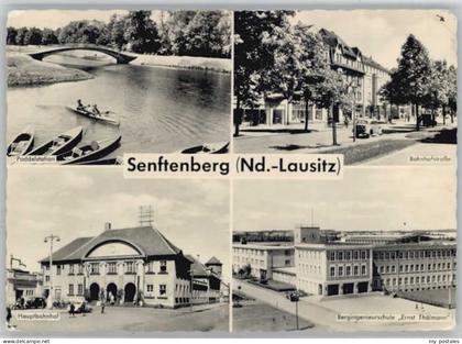 Senftenberg Niederlausitz Senftenberg Bahnhofstrasse Schule Ernst Thaelmann