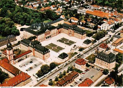 Bruchsal Fliegeraufnahme mit Schloss