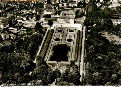 Bruehl Rheinland Fliegeraufnahme Schloss Augustusburg
