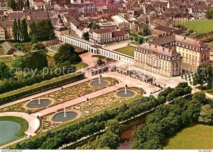 Bruehl Rheinland Fliegeraufnahme Schloss Augustusburg