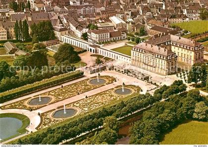 Bruehl Rheinland Fliegeraufnahme Schloss Augustusburg