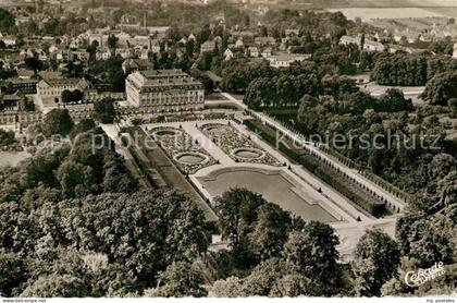 Bruehl Rheinland Schloss Augustusburg Fliegeraufnahme