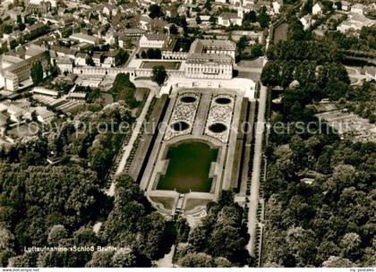 Bruehl Rheinland Schloss Fliegeraufnahme