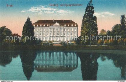 Bruehl Rheinland Schloss Spiegelweiher