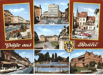Bruehl Rheinland Stern Markt Koelnstrasse Krankenhaus