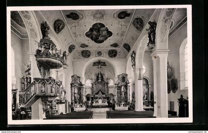 AK Buchloe /Schwaben, Katholische Pfarrkirche, Innenansicht